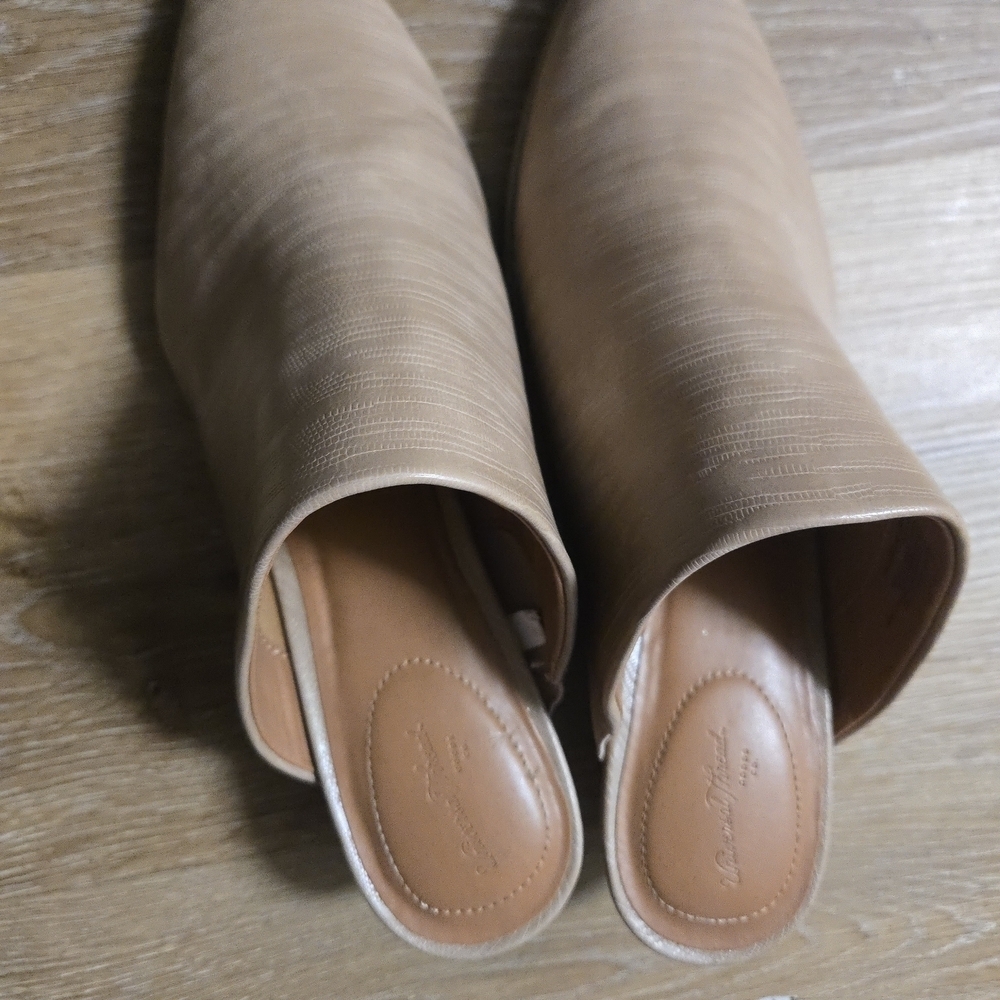Universal Thread Tara Tan Mules - Picture 6 of 7